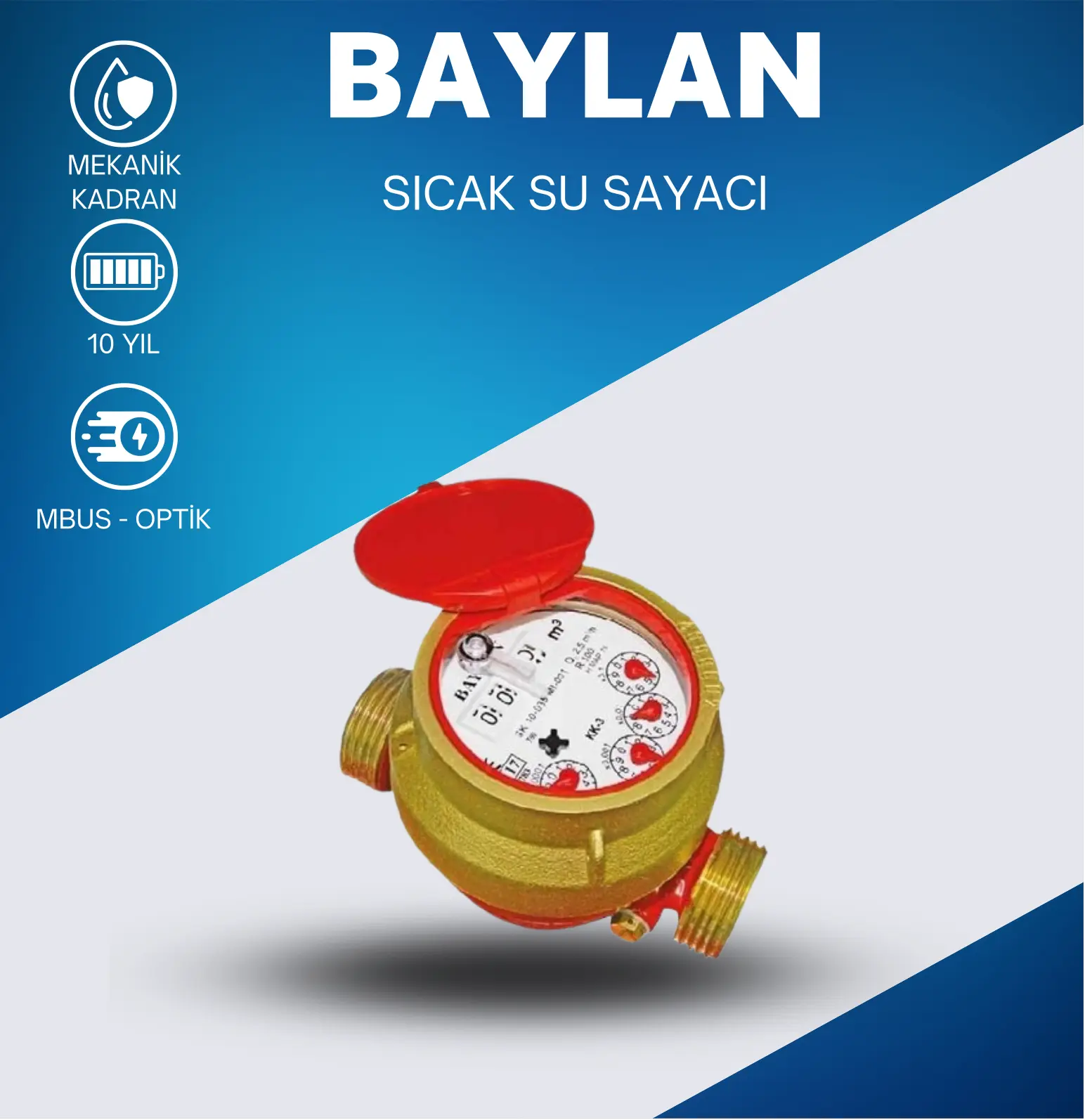 Baylan Sıcak Su Sayacı