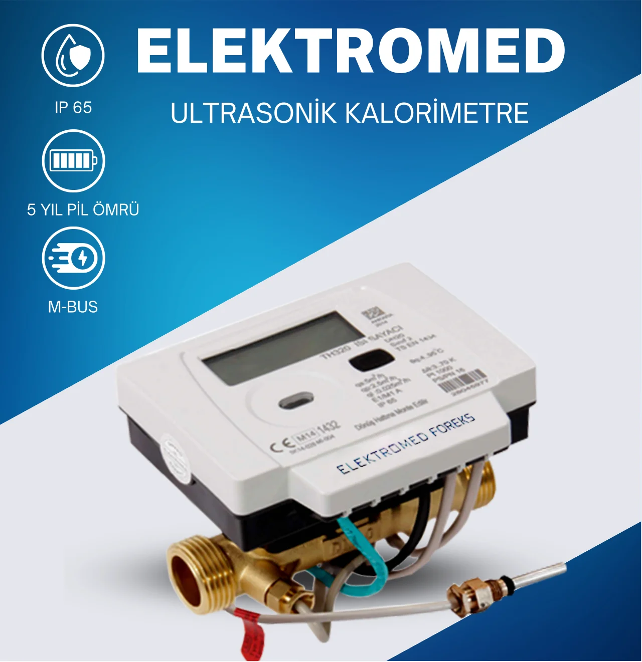 Elektromed Ultrasonik Kalorimetre