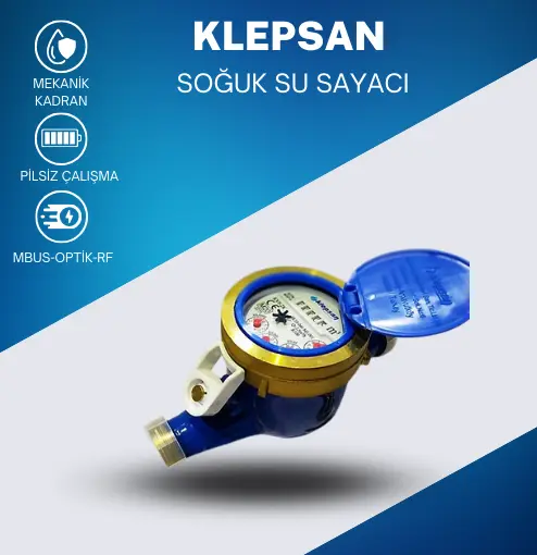 Klepsan Soğuk Su Sayacı