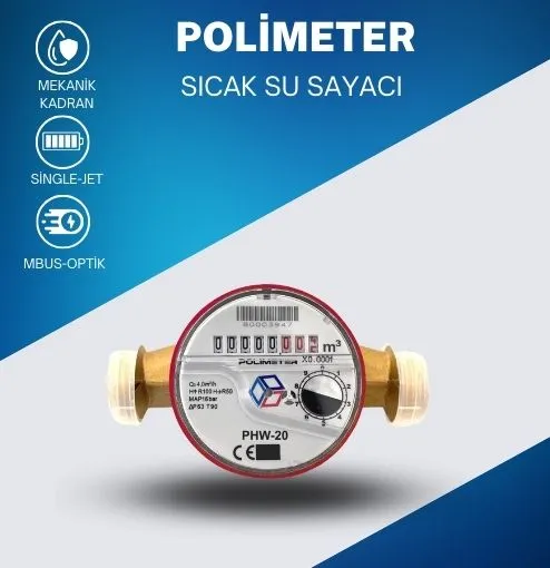 Polimeter Sıcak Su Sayacı