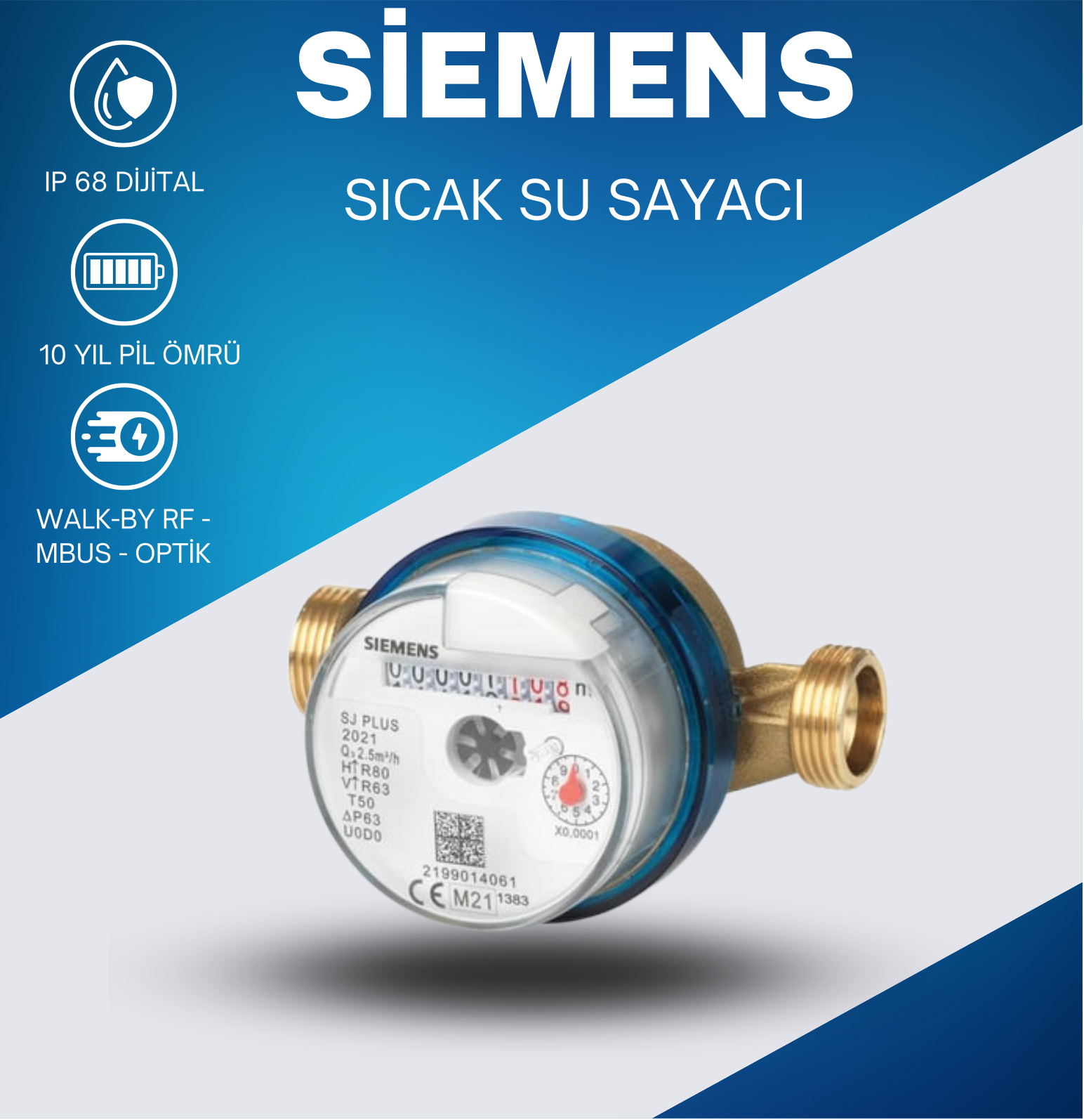 Siemens Sıcak Su Sayacı